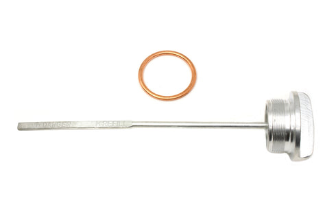 Colony Cadmium Plated Oil Tank Filler Cap and Gauge Kit - 2903-2