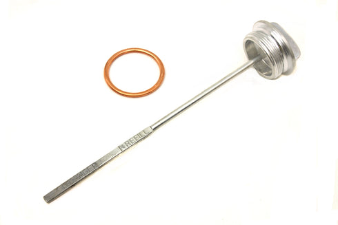 Colony Cadmium Plated Oil Tank Filler Cap and Gauge Kit - 2904-2