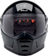 BILTWELL Lane Splitter Helmet - Gloss Black - Small 1004-101-502
