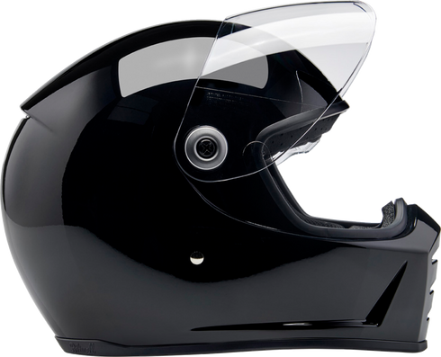 BILTWELL Lane Splitter Helmet - Gloss Black - Small 1004-101-502