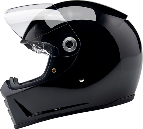 BILTWELL Lane Splitter Helmet - Gloss Black - XS 1004-101-501