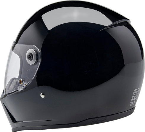 BILTWELL Lane Splitter Helmet - Gloss Black - Small 1004-101-502