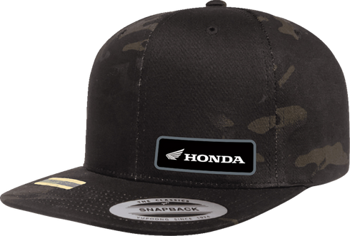 FACTORY EFFEX Honda Snapback Hat - Camo Black 27-86304