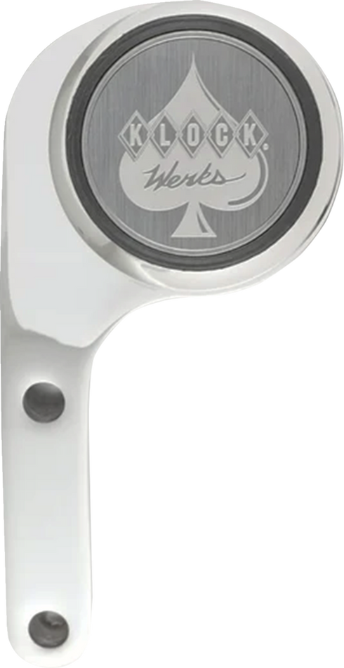KLOCK WERKS iOmount™ for Indian - Left Perch Mount - Chrome - Challenger/Pursuit KWD-04-0608-C