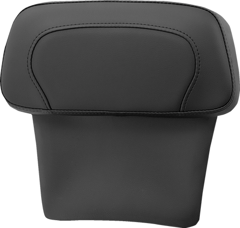 SADDLEMEN Chopped Tour Pak Backrest Pad - RoadSofa™ - Black w/ Black Stitch - FLT/FLH '14-'23 814-07-CPACK-RS