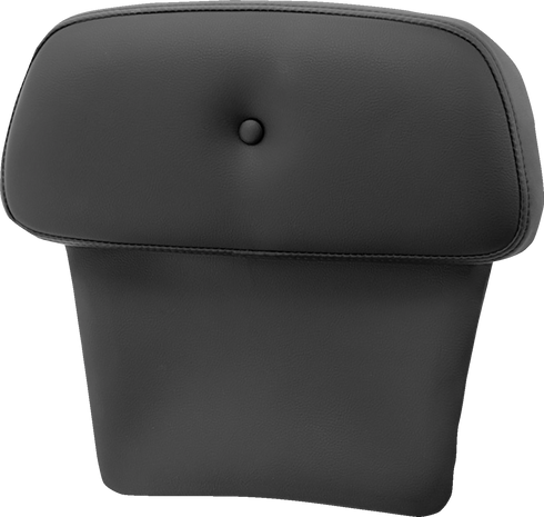 SADDLEMEN Chopped Tour Pak Backrest Pad - RoadSofa™ PT - Black w/ Pillowtop - FLT/FLH '14-'23 814-07-CPACK-PT