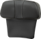 SADDLEMEN Chopped Tour Pak Backrest Pad - Dominator - Black w/ Carbon Fiber Inset - FLT/FLH '14-'23 814-07-CPACK-D