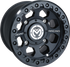 MOOSE OFFROAD Wheel - 23X - Front/Rear - Black - 15x7 - 4/156 - 5+2 23MO157156SB54