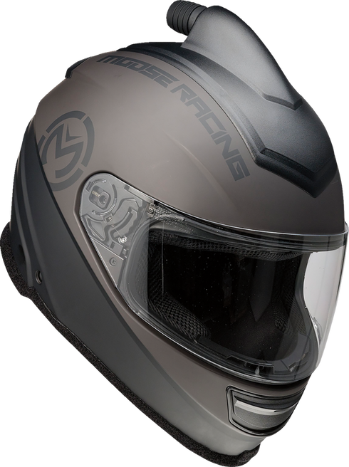 MOOSE OFFROAD Air Intake Helmet - Black - Small 0110-8092