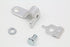 Colony Cadmium Throttle Cable Bracket and Clamp - 2909-4
