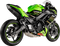 AKRAPOVICRacing Line Full System Exhaust Titanium 2019-2025 Kawasaki Ninja 650 S-K6R13-AFCRT/1