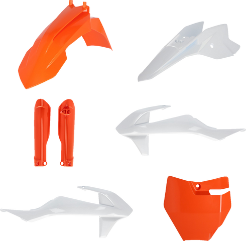 ACERBIS Full Body Kit - '23 OEM Orange/White - Gas Gas | KTM - MC/SX '16-'24 2980587705