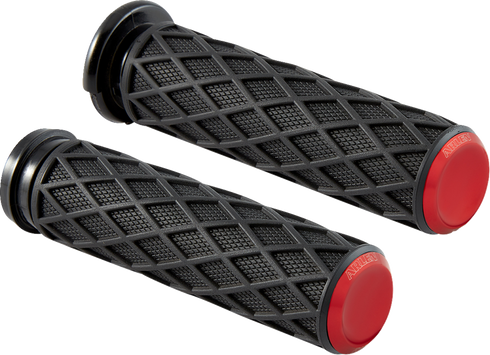 ARLEN NESS Diamond Grips - TBW - Red 500-017