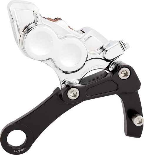 ARLEN NESS 4-Piston Caliper - Rear - Chrome 02-327