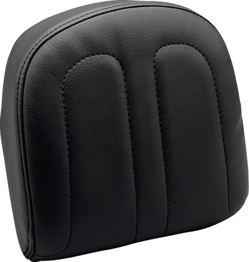 LE PERA Sissy Bar Pad - Small - Maverick - Dull Black L-SBP03MAV-DULL