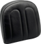 LE PERA Sissy Bar Pad - Small - Maverick - Shiny Black L-SBP03MAV-SH