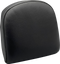 LE PERA Sissy Bar Pad - Small - Smooth - Dull Black L-SBP03S-DULL