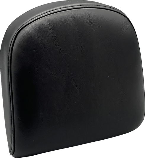 LE PERA Sissy Bar Pad - Small - Smooth - Shiny Black L-SBP03S-SH
