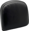 LE PERA Sissy Bar Pad - Small - Smooth - Shiny Black L-SBP03S-SH