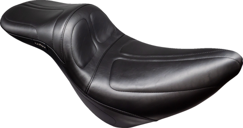 LE PERA Tailwhip Daddy Long Legs Low Rider Seat - Maverick Stitch - Black - FL/FX '18-'25 LYR-910DL