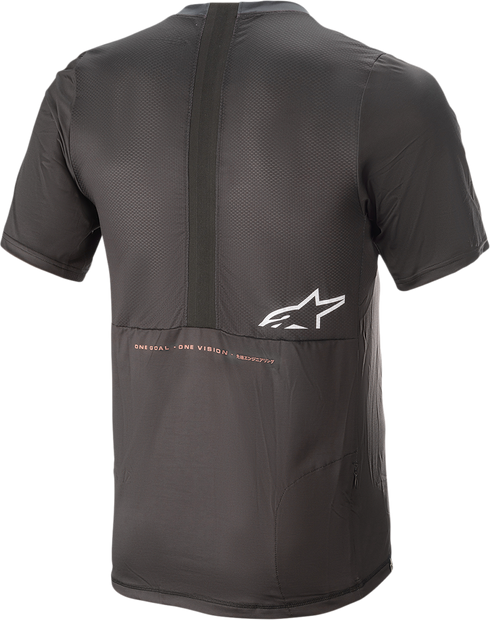 ALPINESTARS Alps 6.0 V2 Short-Sleeve Jersey - Black/Coral - XL 1763921-1793-XL