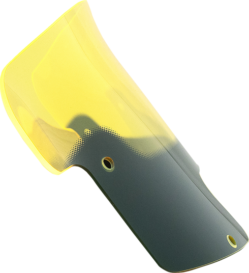 KLOCK WERKS Kolor Flare™ Windshield - 8" - Yellow Ice - Indian KWW-04-0620
