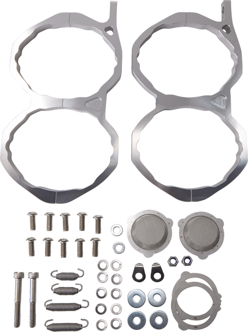 TRINITY RACING Stainless Steel Exhaust System TR-4161D-SS
