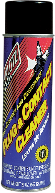 KLOTZ OIL Plug & Contact Cleaner - 12.5 oz. net wt. - Aerosol KL-609