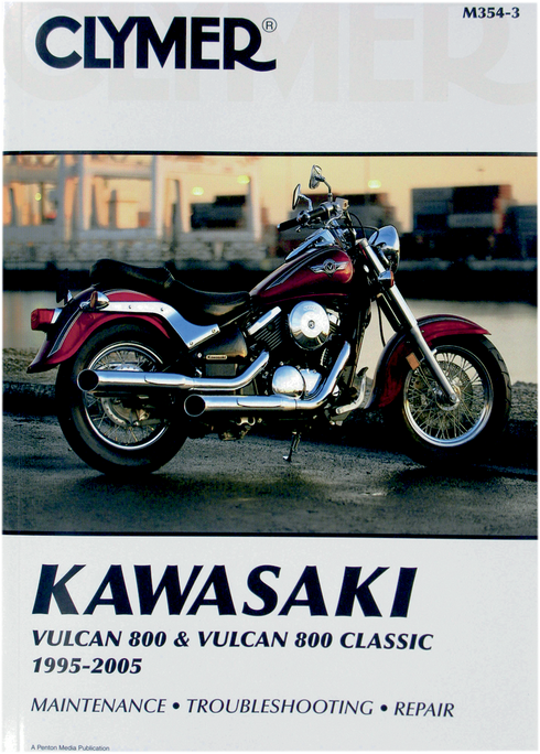 CLYMER Manual - Kawasaki - VN800 Vulcan Classic CM3543