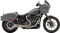 BASSANI XHAUST 2-into-1 The Ripper Short Road Rage Exhaust System - Stainless Steel 1S74SSE