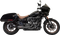 BASSANI XHAUST 2-into-1 The Ripper Short Road Rage Exhaust System - Black 1S74RBE
