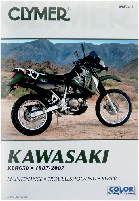 CLYMER Manual - Kawasaki - KLR650 CM4743