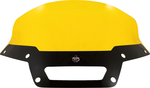 KLOCK WERKS Kolor Flare™ Sport Windshield - 6" - Yellow - FXLRST KWW-02-0624