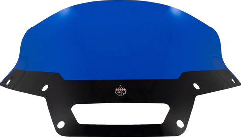 KLOCK WERKS Kolor Flare™ Sport Windshield - 6" - Blue - FXLRST KWW-02-0626