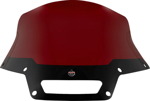 KLOCK WERKS Kolor Flare™ Sport Windshield - 8" - Red - FXLRST KWW-02-0629