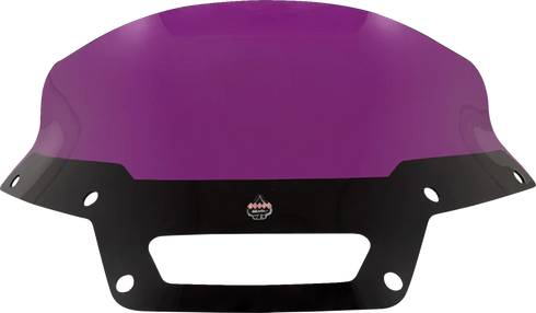 KLOCK WERKS Kolor Flare™ Sport Windshield - 6" - Purple - FXLRST KWW-02-0627