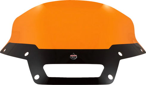 KLOCK WERKS Kolor Flare™ Sport Windshield - 6" - Orange - FXLRST KWW-02-0623