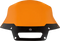KLOCK WERKS Kolor Flare™ Sport Windshield - 8" - Orange - FXLRST KWW-02-0630
