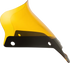 KLOCK WERKS Kolor Flare™ Sport Windshield - 6" - Yellow - FXLRST KWW-02-0624