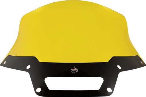 KLOCK WERKS Kolor Flare™ Sport Windshield - 8" - Yellow - FXLRST KWW-02-0631