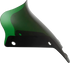 KLOCK WERKS Kolor Flare™ Sport Windshield - 6" - Green - FXLRST KWW-02-0625