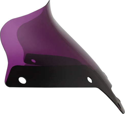 KLOCK WERKS Kolor Flare™ Sport Windshield - 6" - Purple - FXLRST KWW-02-0627