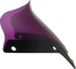KLOCK WERKS Kolor Flare™ Sport Windshield - 6" - Purple - FXLRST KWW-02-0627