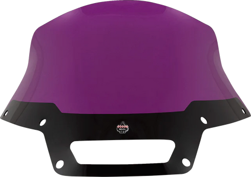 KLOCK WERKS Kolor Flare™ Sport Windshield - 8" - Purple - FXLRST KWW-02-0634