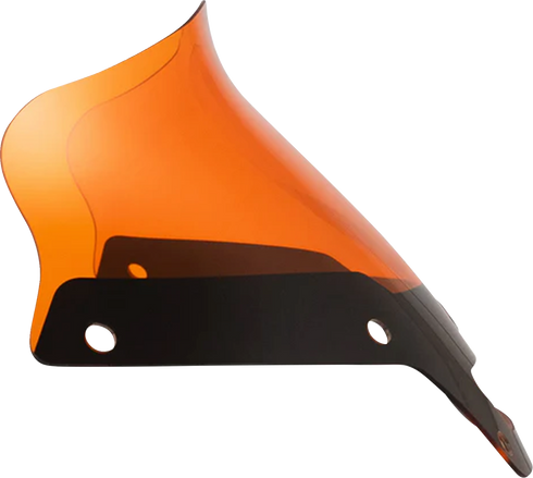 KLOCK WERKS Kolor Flare™ Sport Windshield - 6" - Orange - FXLRST KWW-02-0623