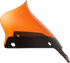 KLOCK WERKS Kolor Flare™ Sport Windshield - 6" - Orange - FXLRST KWW-02-0623