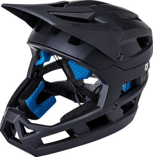 KALI DH Invader Helmet - Matte Black - XS-M 0211323116