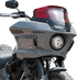 KLOCK WERKS Kolor Flare™ Sport Windshield - 6" - Red - FXLRST KWW-02-0622