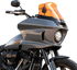 KLOCK WERKS Kolor Flare™ Sport Windshield - 8" - Orange - FXLRST KWW-02-0630