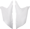 UFO Side Panels - White YA04893#046